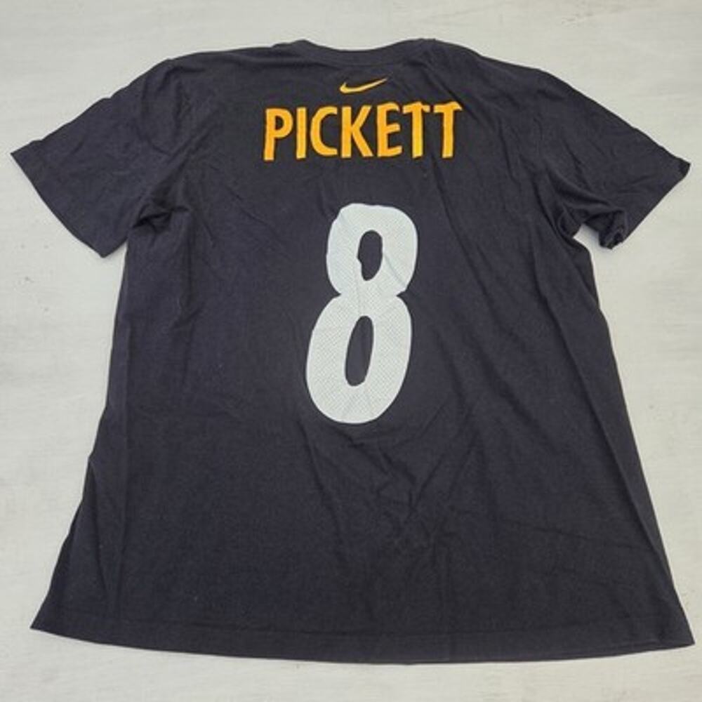 Nike Pittsburgh Steelers Pickett 8 T Shirt Mens Large Short Sleeve Black NFL